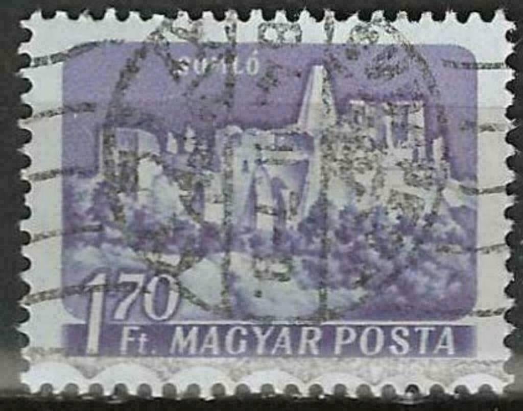 Hongarije 1960 - Yvert 1401 - Kastelen (ST), Verzenden, Gestempeld