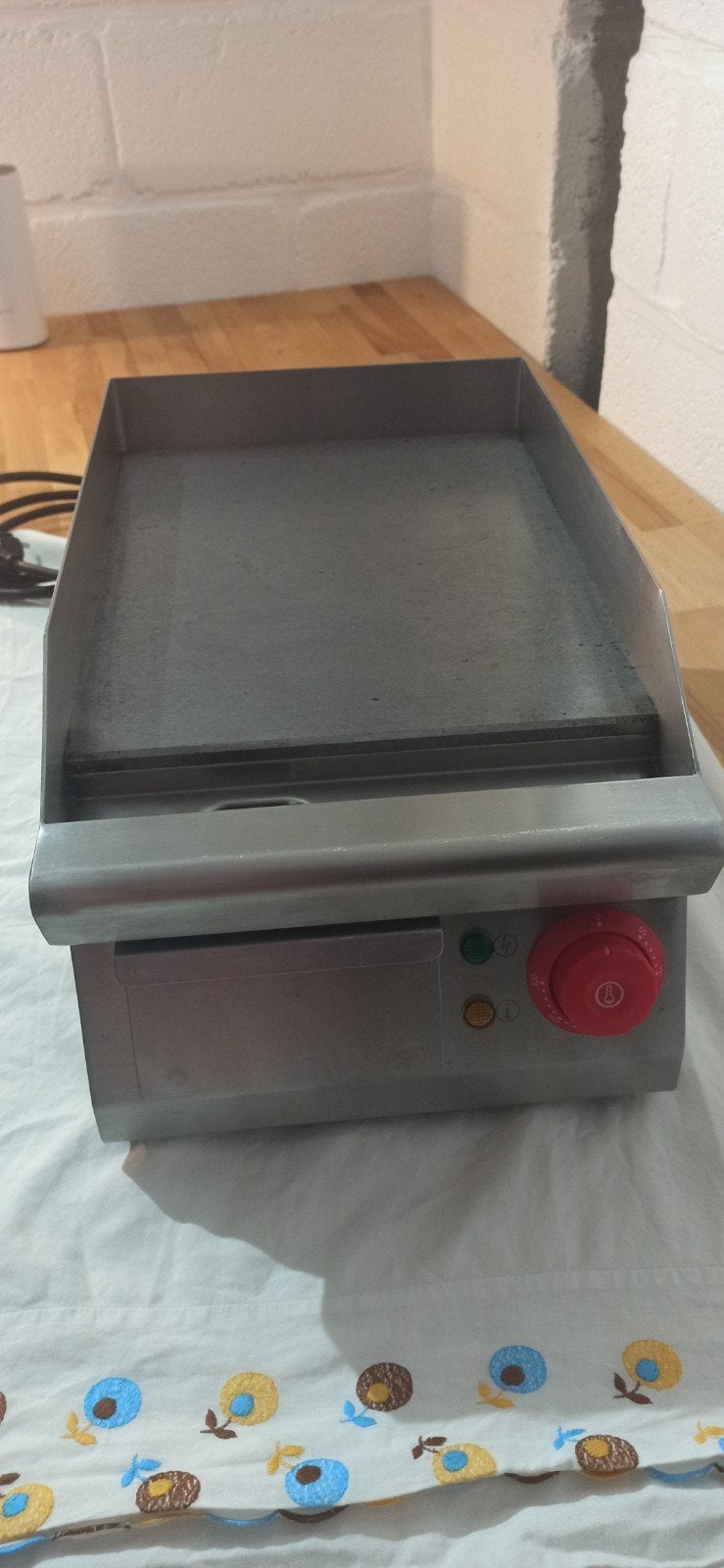 Plancha NEUVE full inox, Ophalen of Verzenden