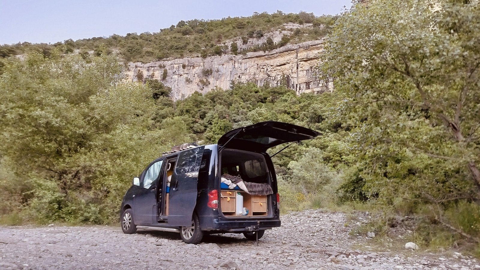 Nissan nv200 micro camper te koop, Buscamper of Camperbus, Tot en met 2, Particulier, Minder dan 3 maanden geleden