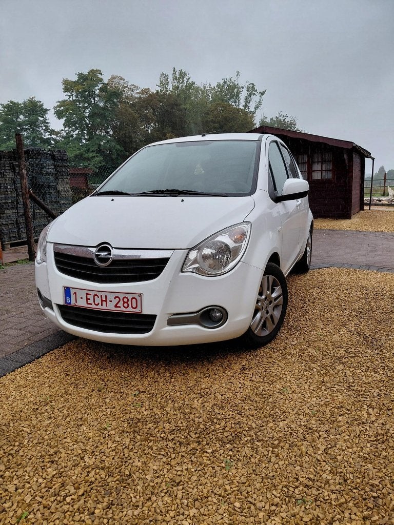 Opel Agila Enjoy K10B MT5, Autos, Achat, Boîte manuelle, Noir, 5 portes