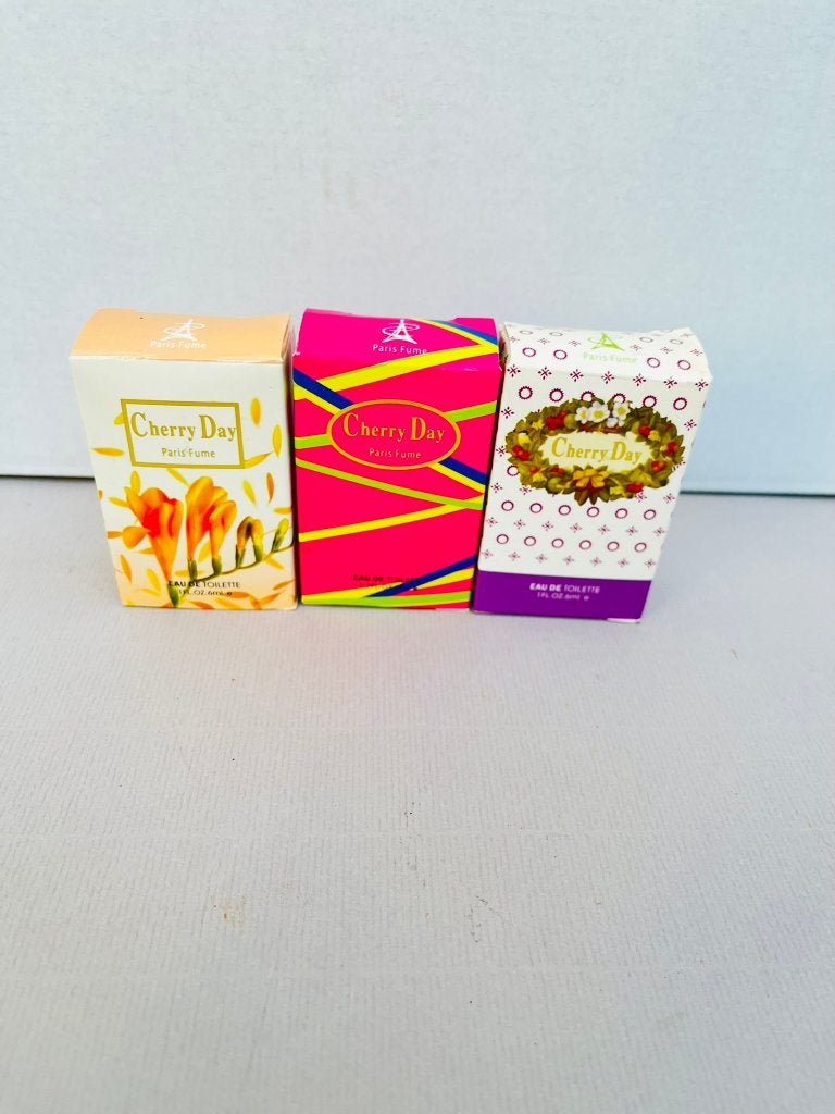 Vintage Cherry Day Paris Fume mini parfum set 3 flacons, Ophalen of Verzenden, Nieuw