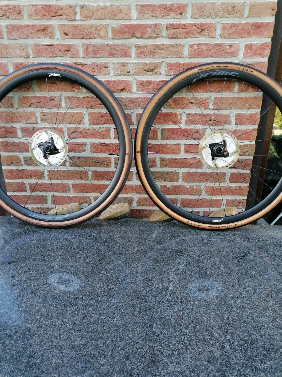 Prime Baroudeur Disc 30mm wielset velgen, Wiel, Elektrische fiets, Ophalen of Verzenden, Zo goed als nieuw