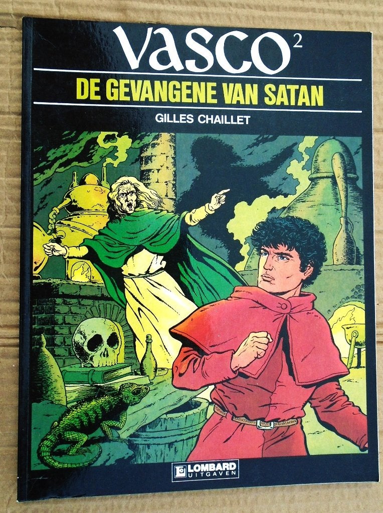 Vasco 2 - De Gevangene van Satan - 1984 - Gilles Chaillet, Enlèvement ou Envoi, Une BD, Comme neuf, Gilles Chaillet (1946-2011)