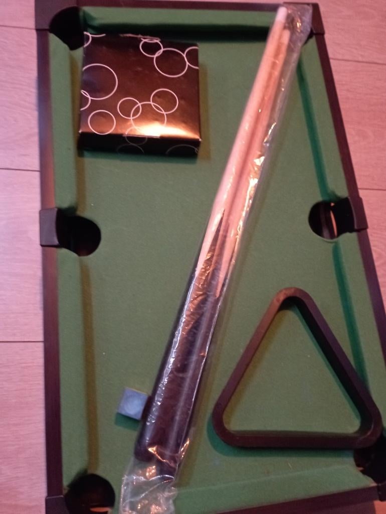 Mini tafel pool/biljart, Verzenden, Zo goed als nieuw