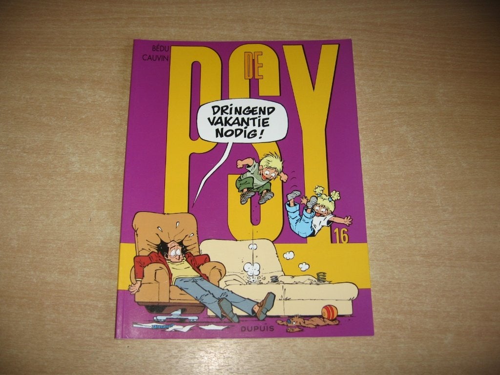 De psy 16 : Dringend vakantie nodig ! - 1e druk 2009., Boeken, Bédu, Eén stripboek, Ophalen of Verzenden, Zo goed als nieuw