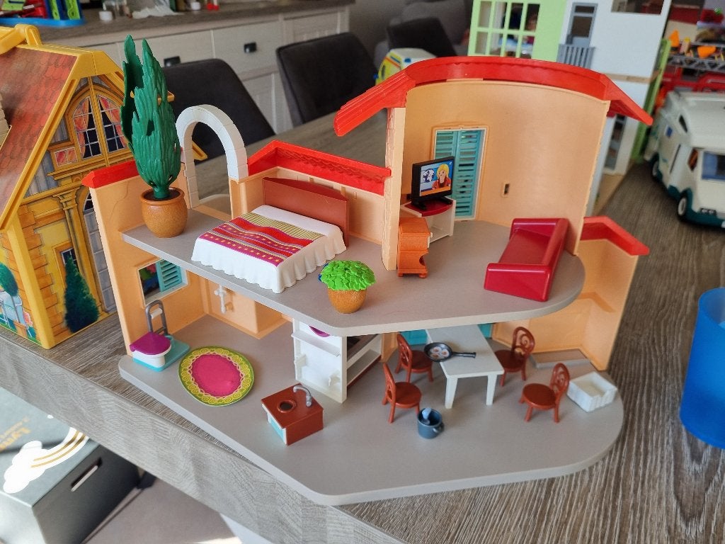 villa / huis playmobil, Ophalen of Verzenden, Gebruikt