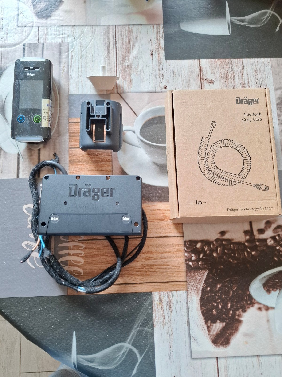 alcoholslot Drager interlock 7000, Ophalen, Zo goed als nieuw