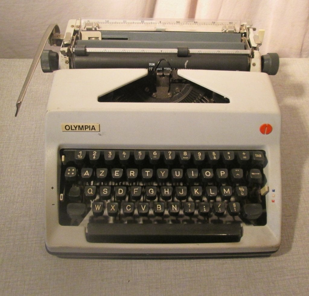 Machine à écrire Prima Retro d'Olympia, Enlèvement ou Envoi