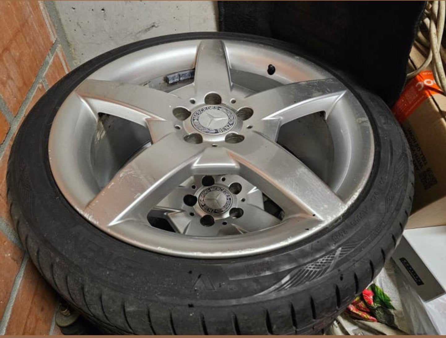 Mercedes Wheels CLK ET35 225 40 18inch, Autos : Pièces & Accessoires, Pneus et Jantes, 245 mm, Enlèvement ou Envoi, Véhicule de tourisme