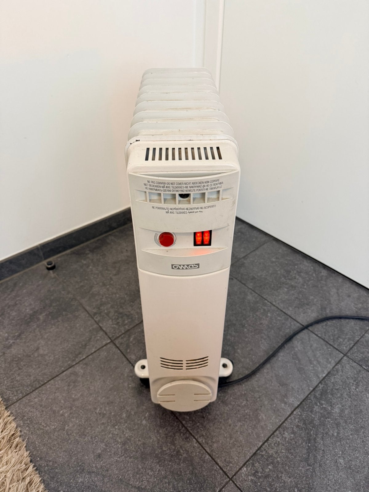 Radiateur électrique 2000W, Bricolage & Construction, Enlèvement, Comme neuf, Poêle