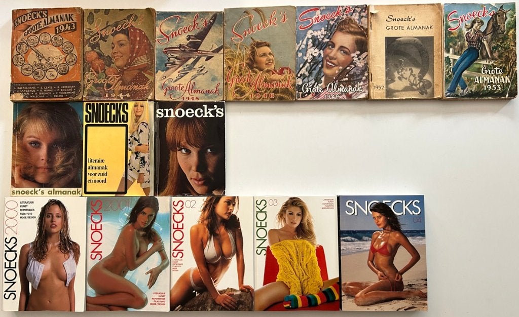 Snoecks 1943-2018 (Zeldzame Snoeck's Almanak's), Ophalen, Gelezen, Diverse auteurs