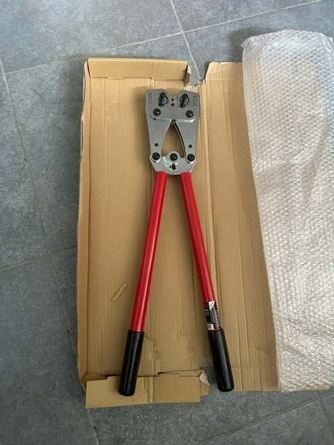 Pince a sertir cosse 6 a 120mm, Bricolage & Construction, Enlèvement, Neuf, Pince, Autres marques