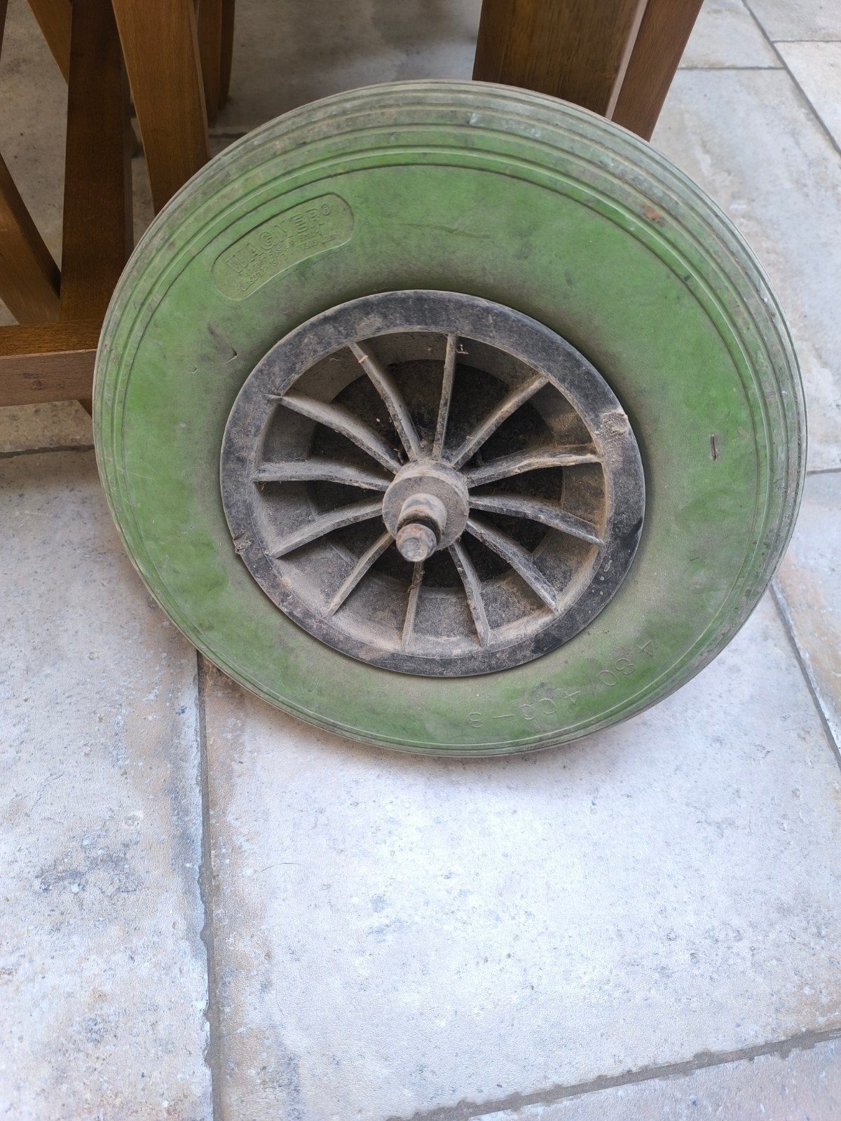 roue anti crevaison, Enlèvement