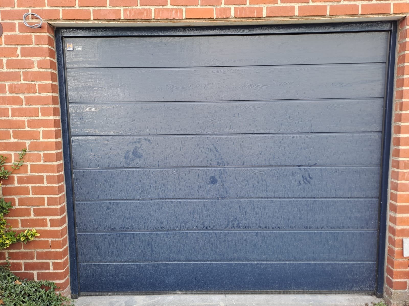 Porte de garage Hormann, Enlèvement, Utilisé, Autres types, Autres matériaux