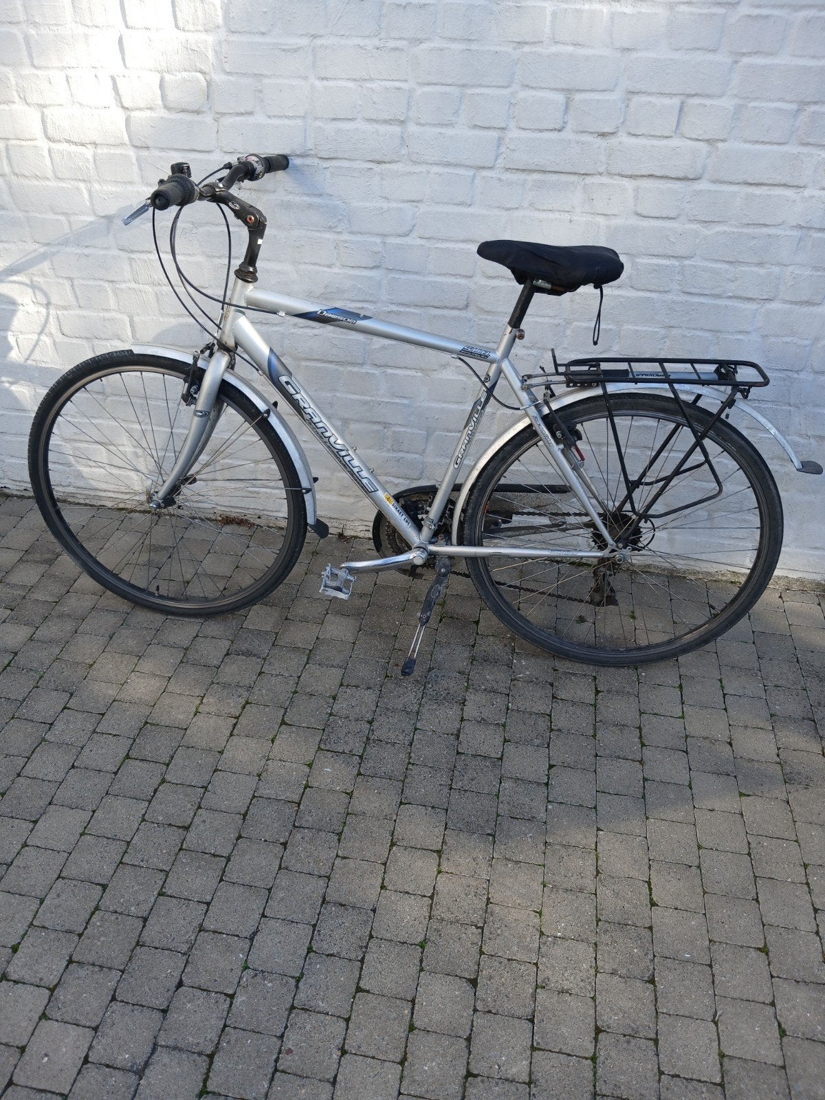 ganville dawson herenfiets, Gebruikt, Velgrem, Versnellingen, Ophalen