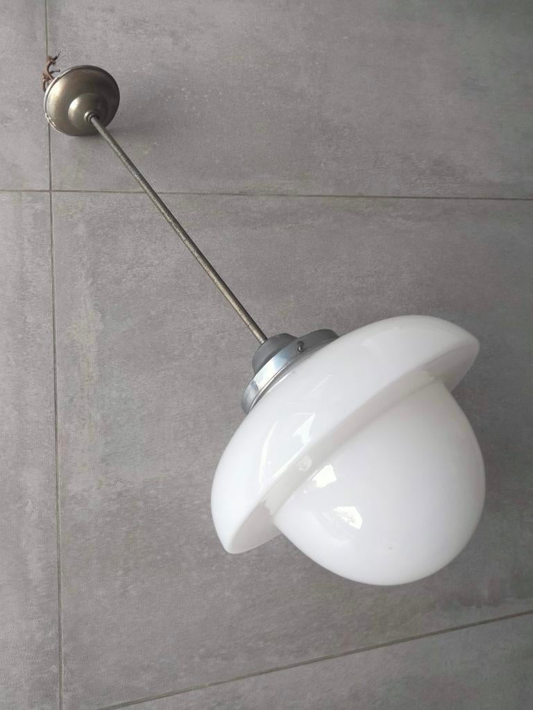 Art Deco verlichting hanglamp glas, Enlèvement