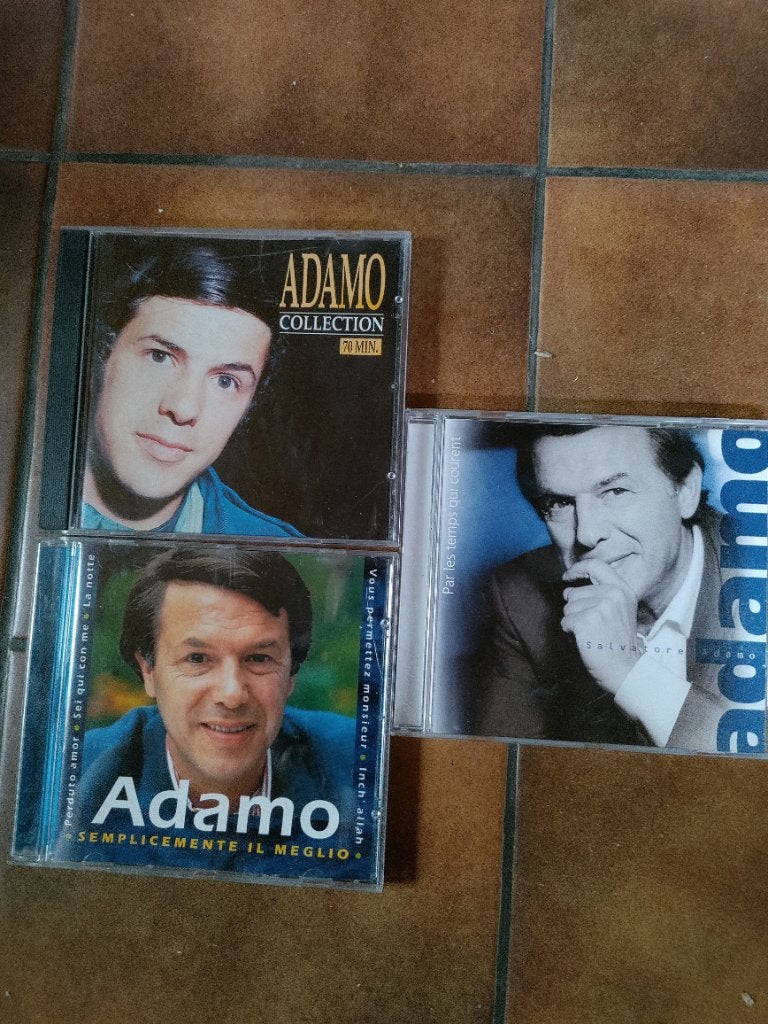 CD Adamo les 3 pour 5€, CD & DVD, Enlèvement, Utilisé
