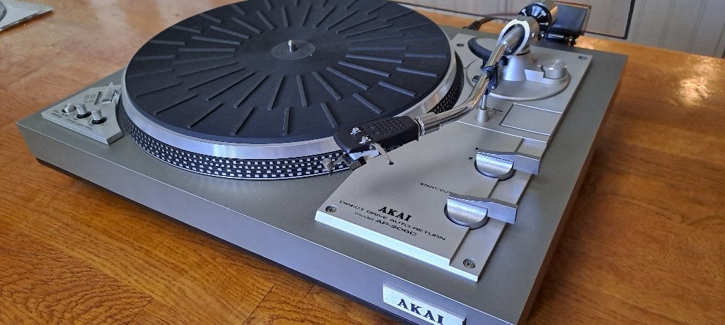 Akai AP-206C platenspeler, in werkelijk sublieme staat, Tourne-disque, Enlèvement ou Envoi, Comme neuf, Akai
