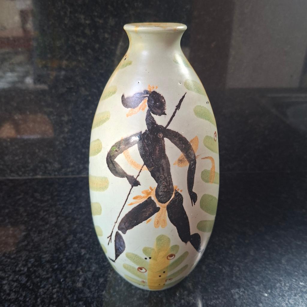 Vase unique Rogier Vandeweghe 1955, Antiquités & Art, Antiquités | Vases, Envoi