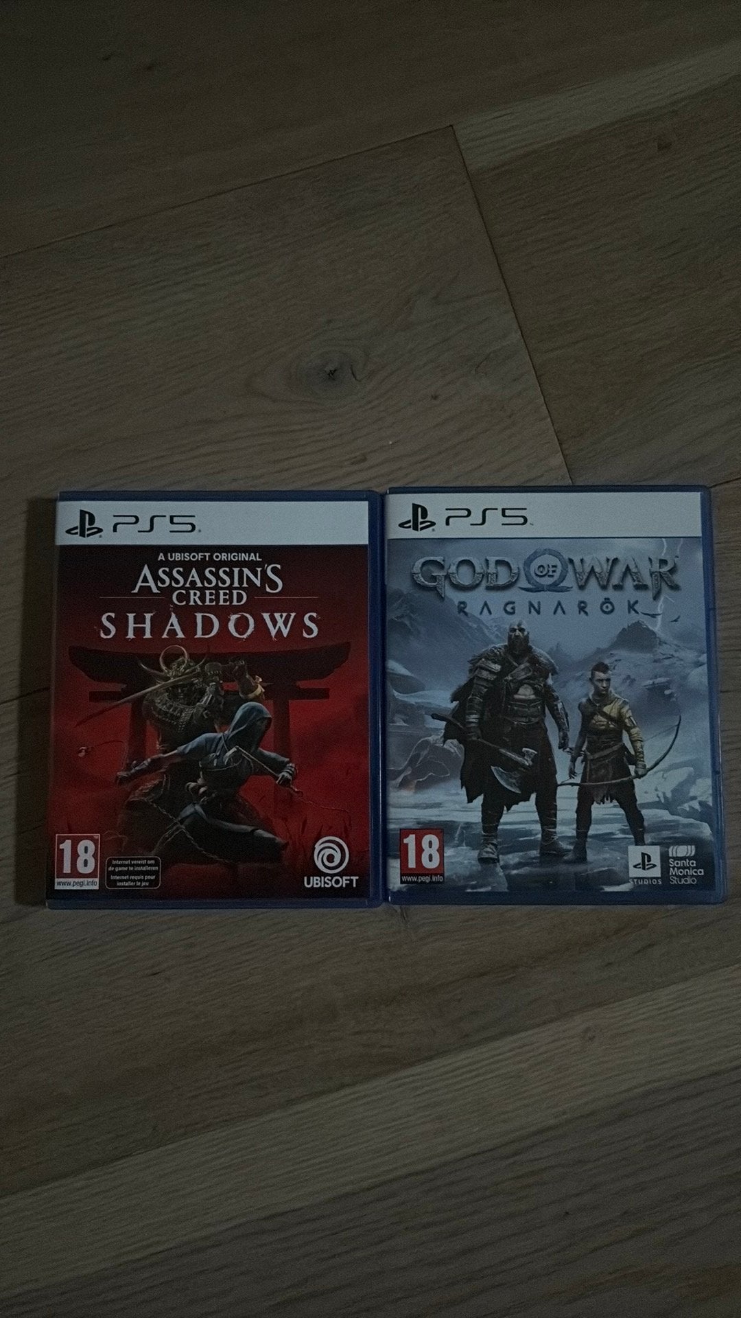 Assassin’s Creed Shadows + God of War Ragnarok (PS5), Ophalen, Zo goed als nieuw