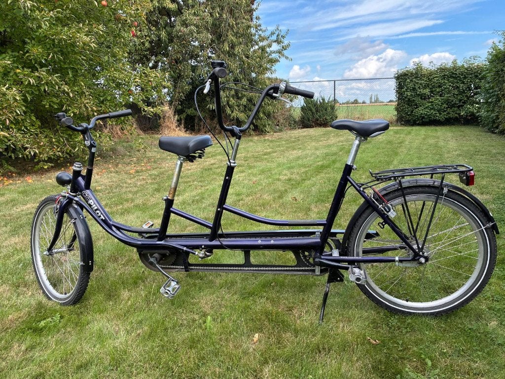 Huka Co-Pilot Ouder-kind tandem, Fietsen en Brommers, Ophalen, Zo goed als nieuw, Huka, Minder dan 10 versnellingen