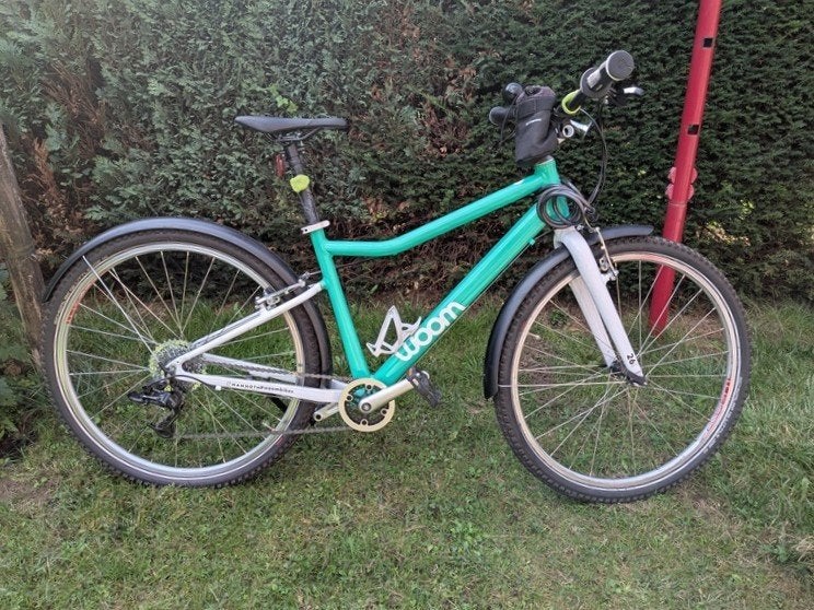 vélo Woom 6 vert, Enlèvement, Utilisé, 20 pouces ou plus