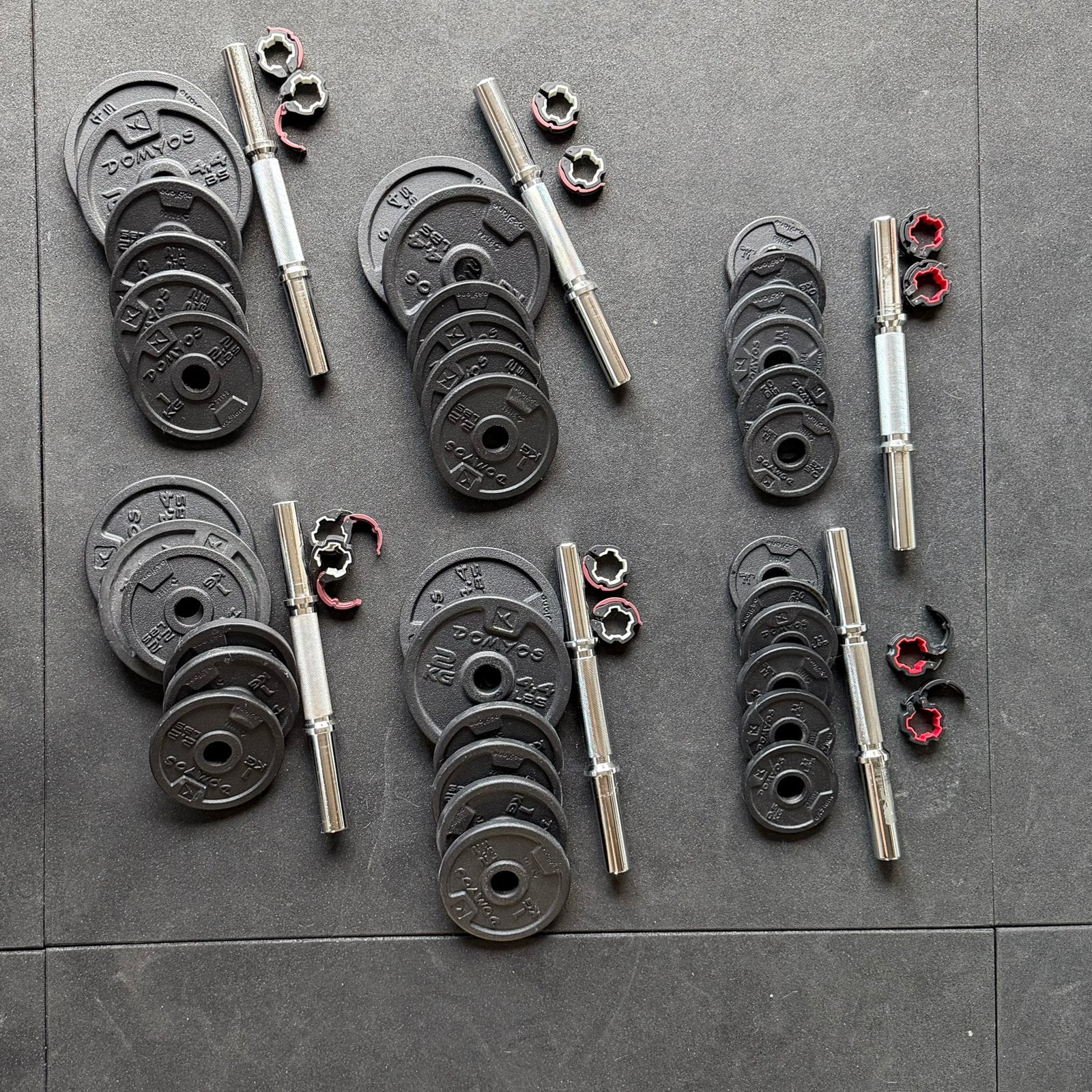 Verstelbare dumbbells, Sport en Fitness, Ophalen, Overige materialen, Benen, Overige typen