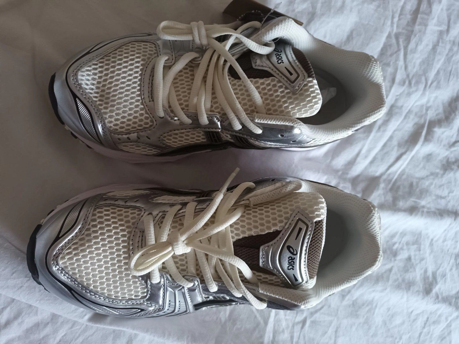 asics schoenen maat 42, Kleding | Dames, Espadrilles, Verzenden, Nieuw, Grijs