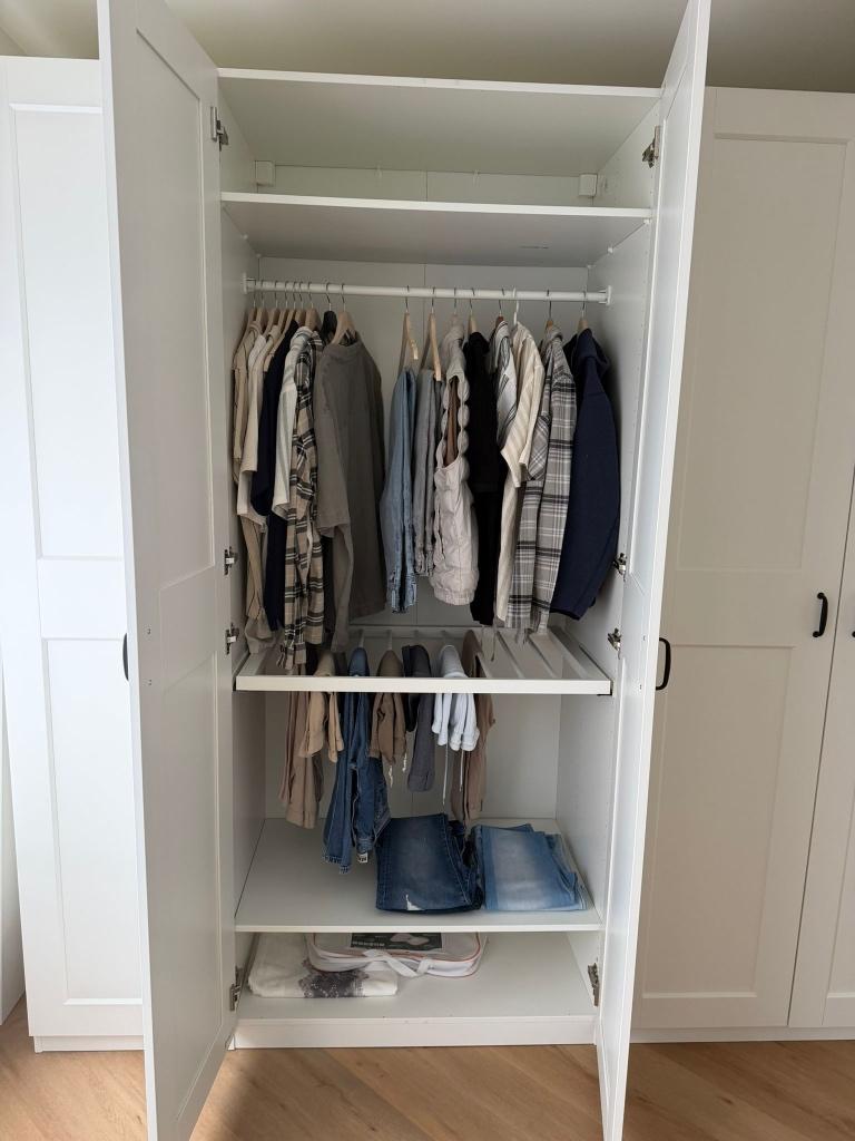 dressing ikea, Huis en Inrichting, Ophalen, 200 cm of meer, Met klep(pen), Zo goed als nieuw