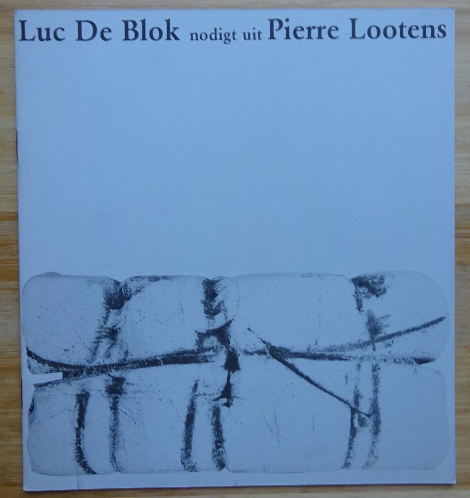 HAM 1984 Gent, Luc De Blok en Pierre Lootens, Enlèvement ou Envoi, Comme neuf, Peinture et dessin