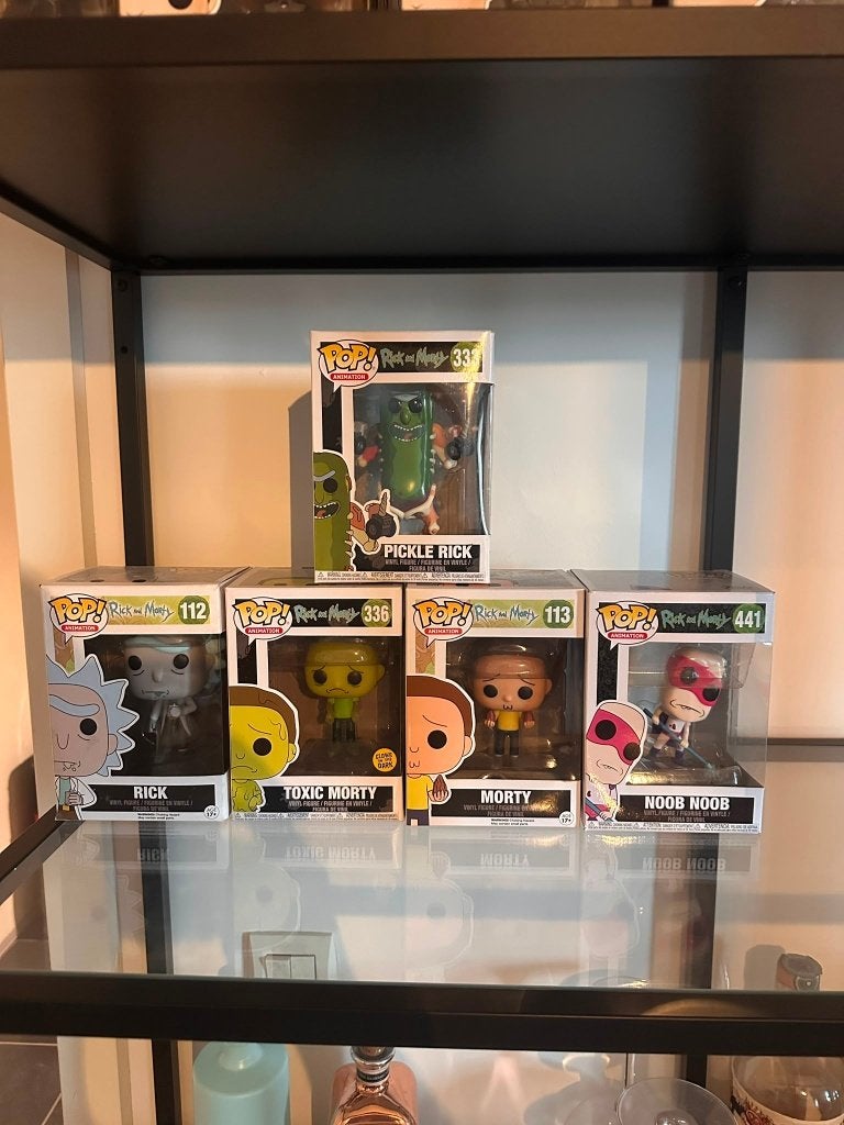 Lot 5 Funko Pop Rick et Morty, Enlèvement, Comme neuf, Fantasy