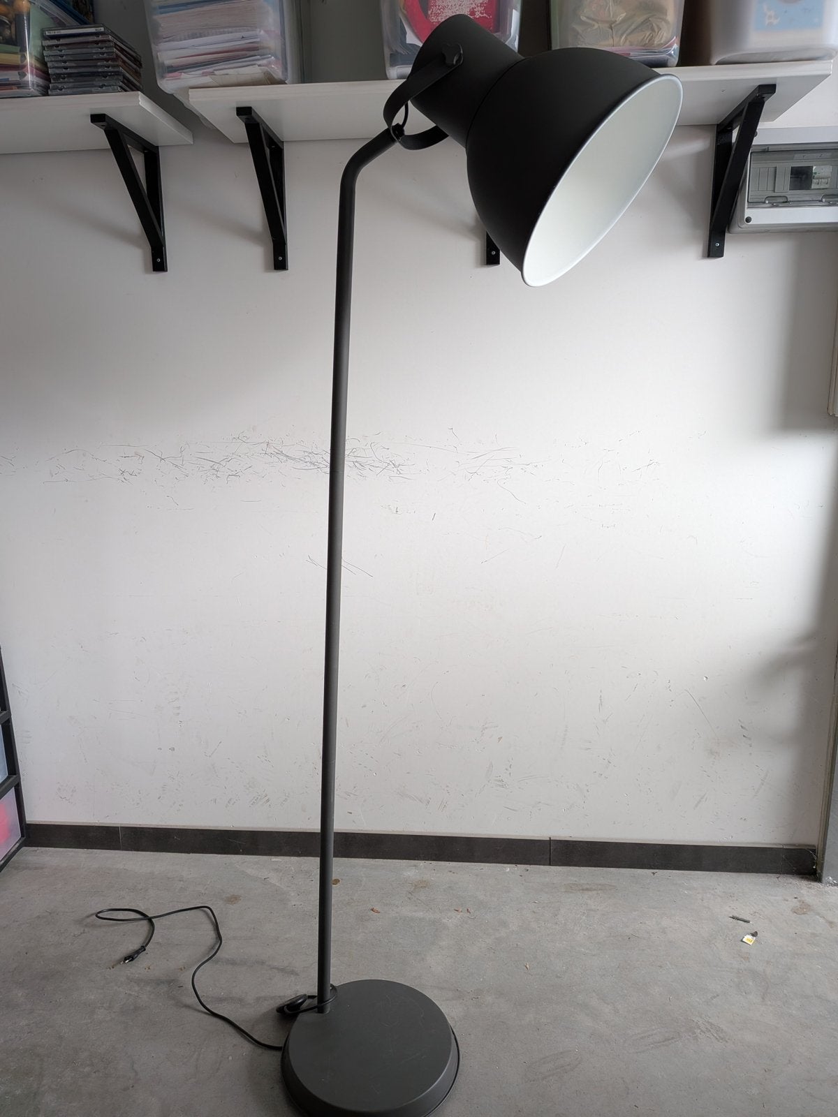 Staanlamp, Huis en Inrichting, Lampen | Vloerlampen, Ophalen, Zo goed als nieuw