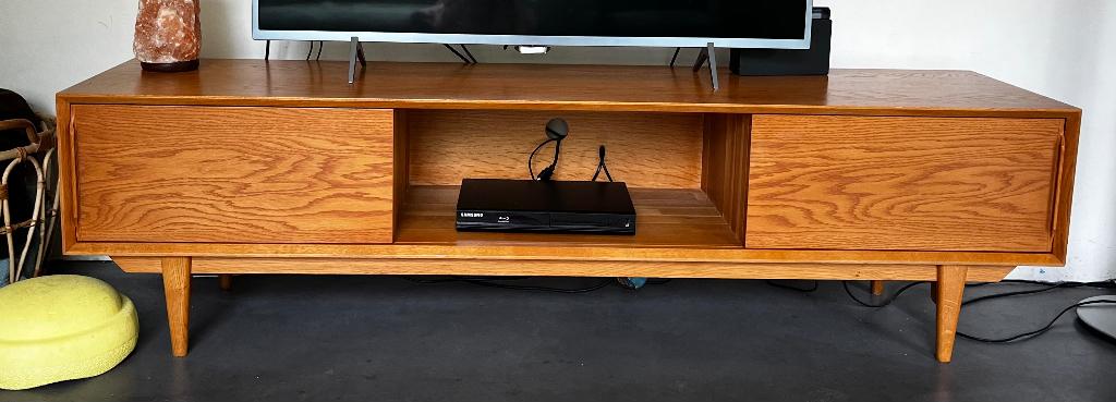 Tv kast, Huis en Inrichting, Kasten |Televisiemeubels, Ophalen, Zo goed als nieuw, Minder dan 100 cm