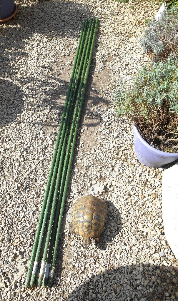 5 Supports pour plantes ou bâtonnets de croissance (1,80 m), Enlèvement