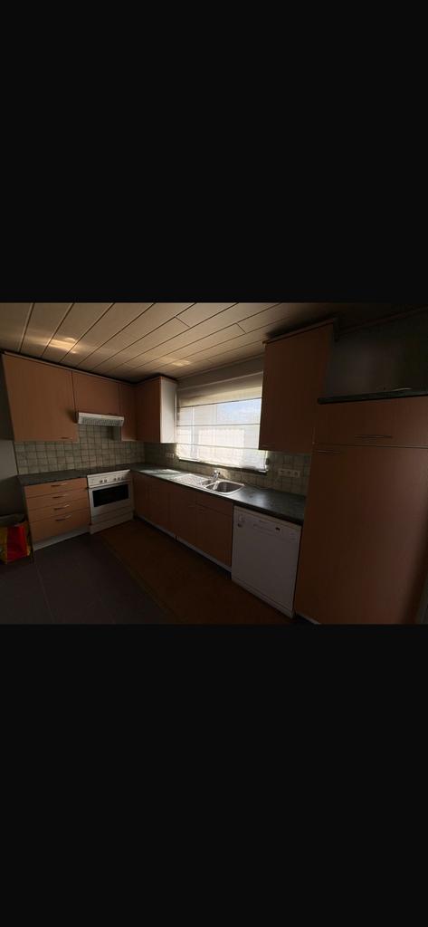 Keuken, Huis en Inrichting, Keuken | Complete keukens, Ophalen, Gebruikt, Bruin, Hoekkeuken
