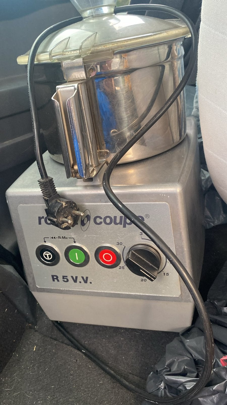 Robot-coupe R5vv avec lame et coupe légumes, Enlèvement