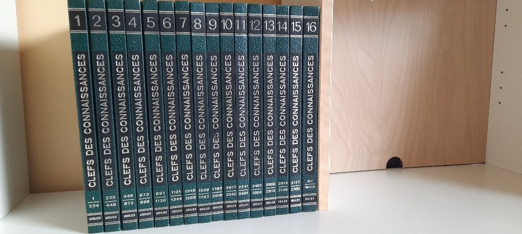 Encyclopédie à donner, Verzamelen, Ophalen