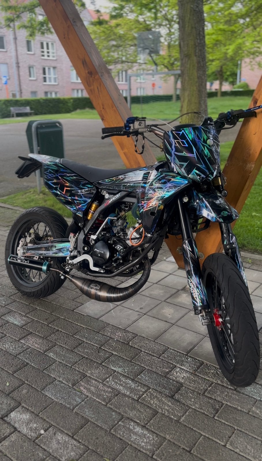 Fantic xm50 competition 77BR, Ophalen, Zo goed als nieuw