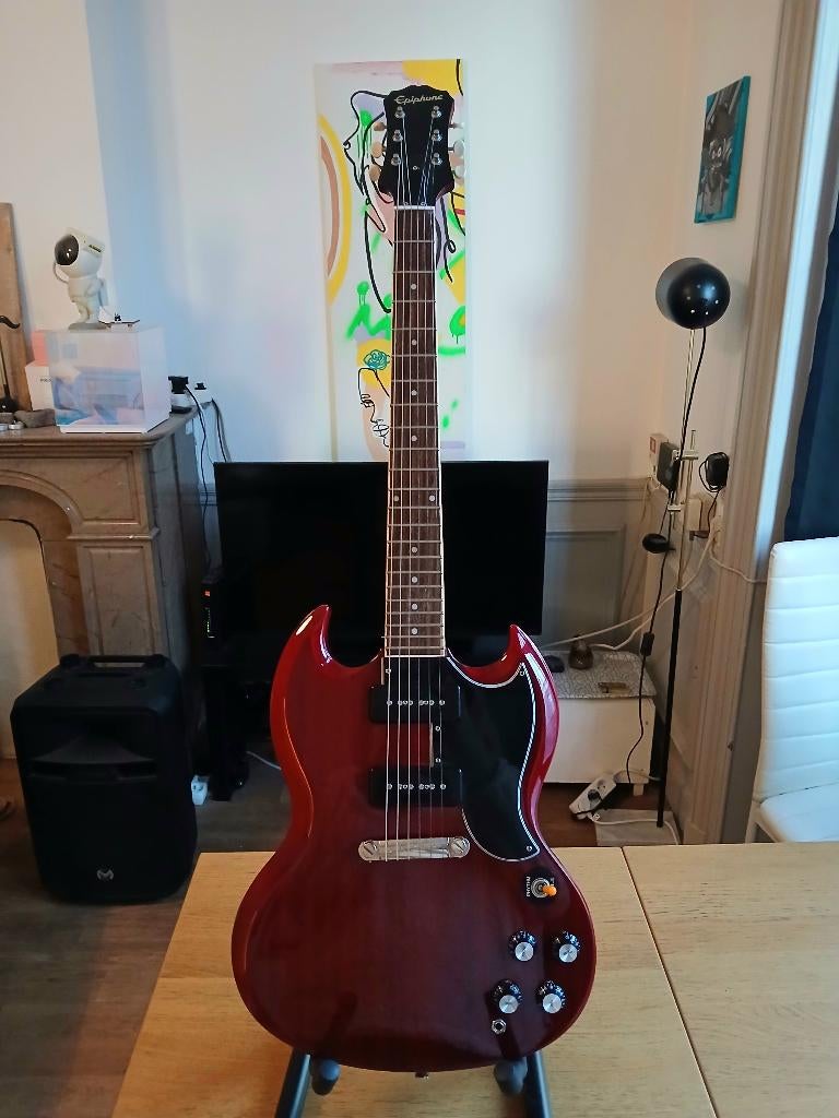 Guitare électrique Epiphone, Ophalen, Zo goed als nieuw, Solid body, Epiphone