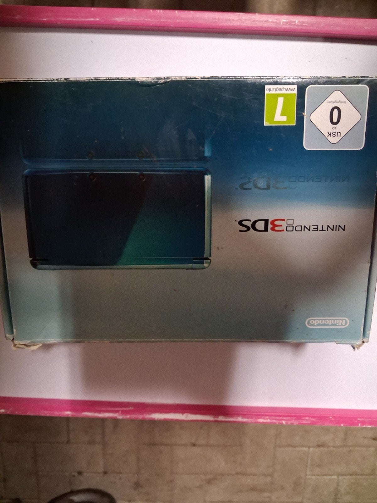 3DS, Games en Spelcomputers, Ophalen of Verzenden, Zo goed als nieuw, Blauw, 3DS
