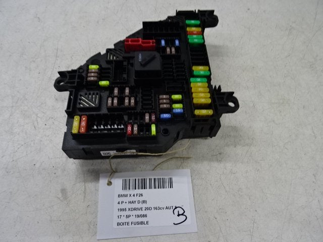 ZEKERINGKAST BMW X4 (F26) (01-2014/03-2018) (931515103), Gebruikt, BMW