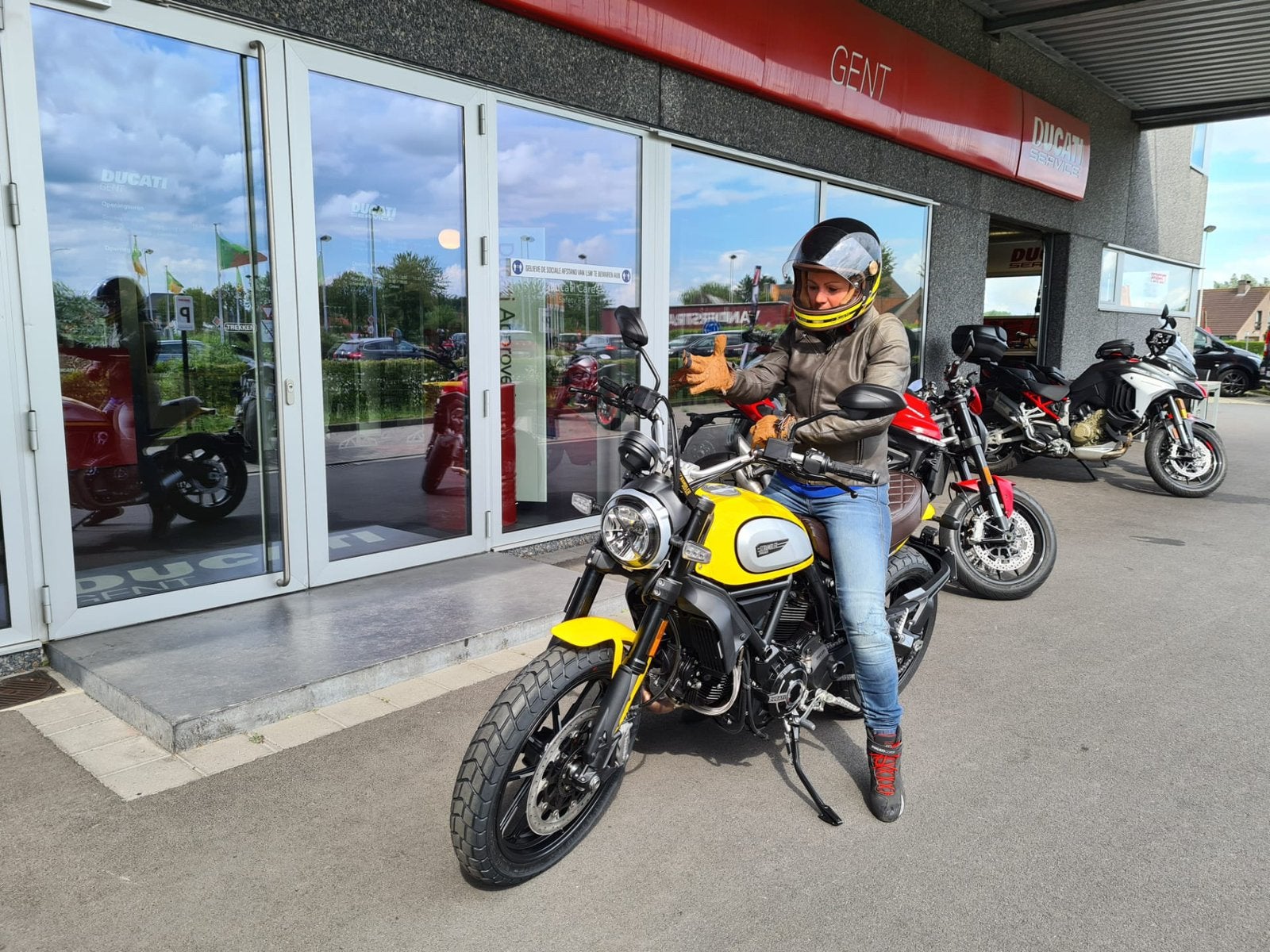 Ducati Scrambler 800cc, Particulier, ABS