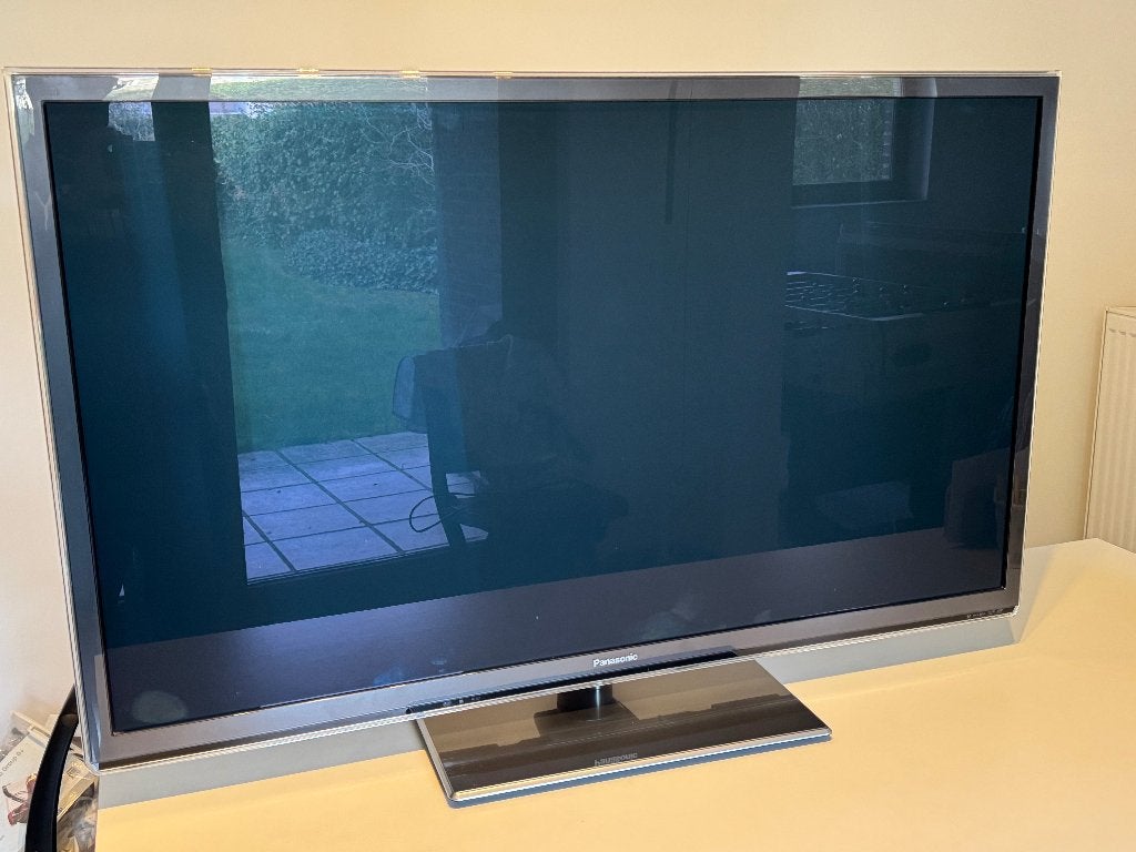 Télévision plasma (ecran plat) 50" Panasonic, Audio, Tv en Foto, Televisies, Ophalen, Gebruikt, Panasonic, 100 cm of meer