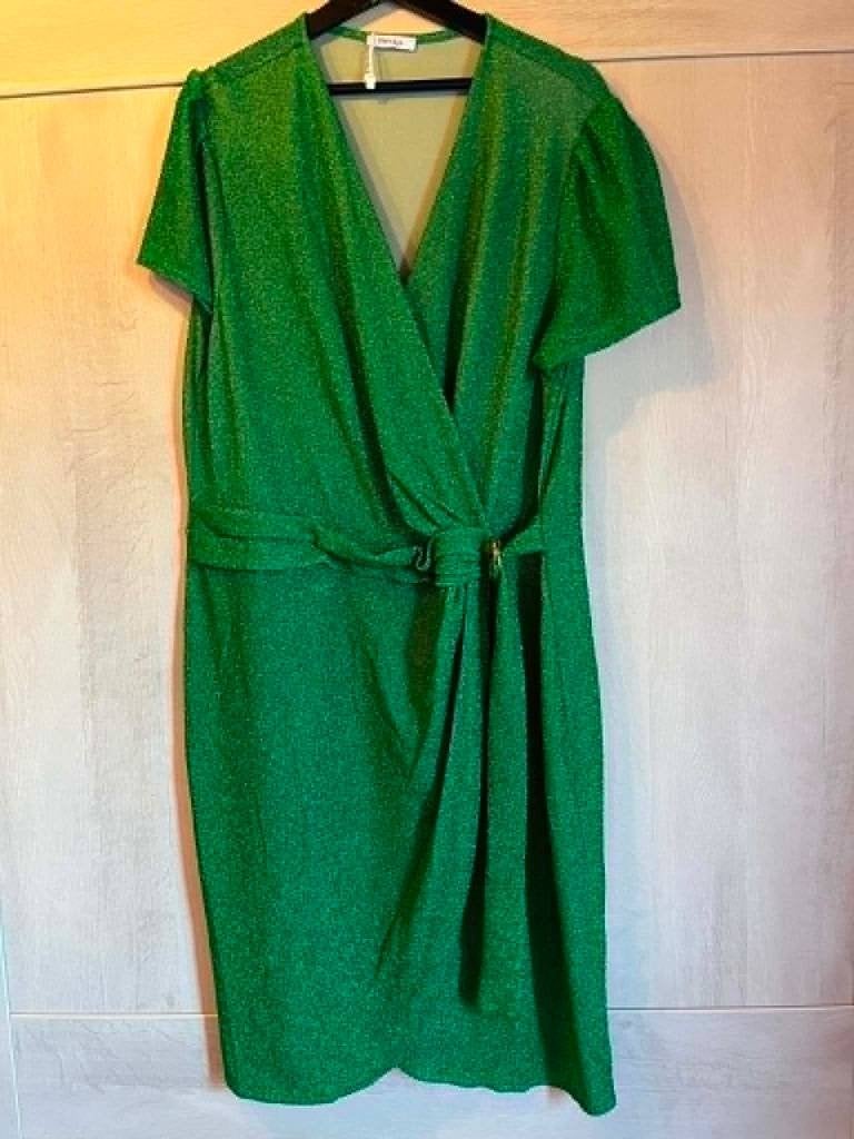 kleed groen paprika stretch xxl 52 nooit gedragen, Kleding | Dames, Jurk, Nieuw, Ophalen of Verzenden, Paprika