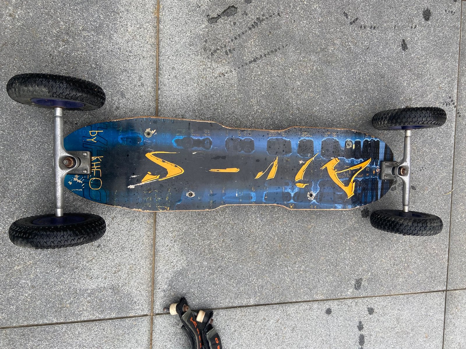 Moontain board KHEO, Ophalen, Gebruikt