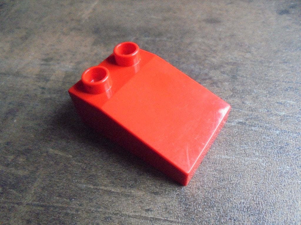 Lego Duplo Brick 3x2 Slope 33 (zie foto's) 6, Ophalen of Verzenden, Gebruikt, Losse stenen, Duplo