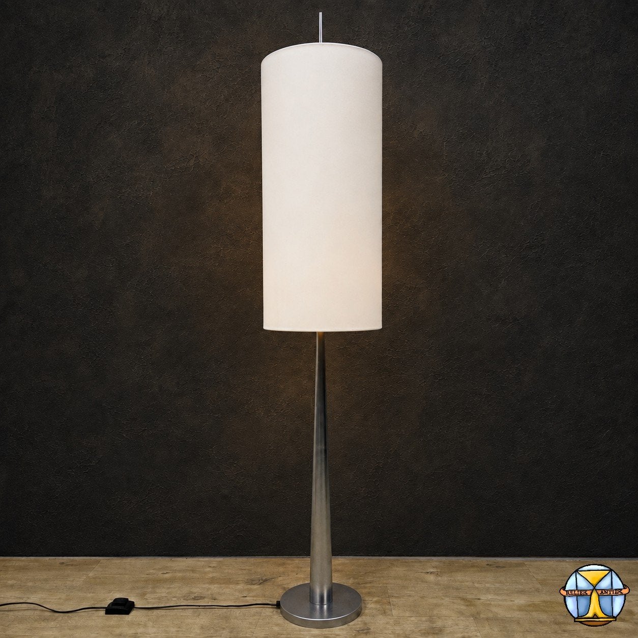 Lampadaire design vintage de l'ère spatiale DAB Spain David, Antiquités & Art, Enlèvement ou Envoi