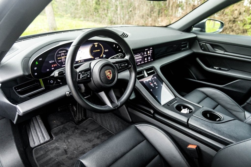 Porsche Taycan Sport Turismo * Pano * ACC * 360 * BOSE *, Autos, Cuir, Argent ou Gris, Achat, Euro 6