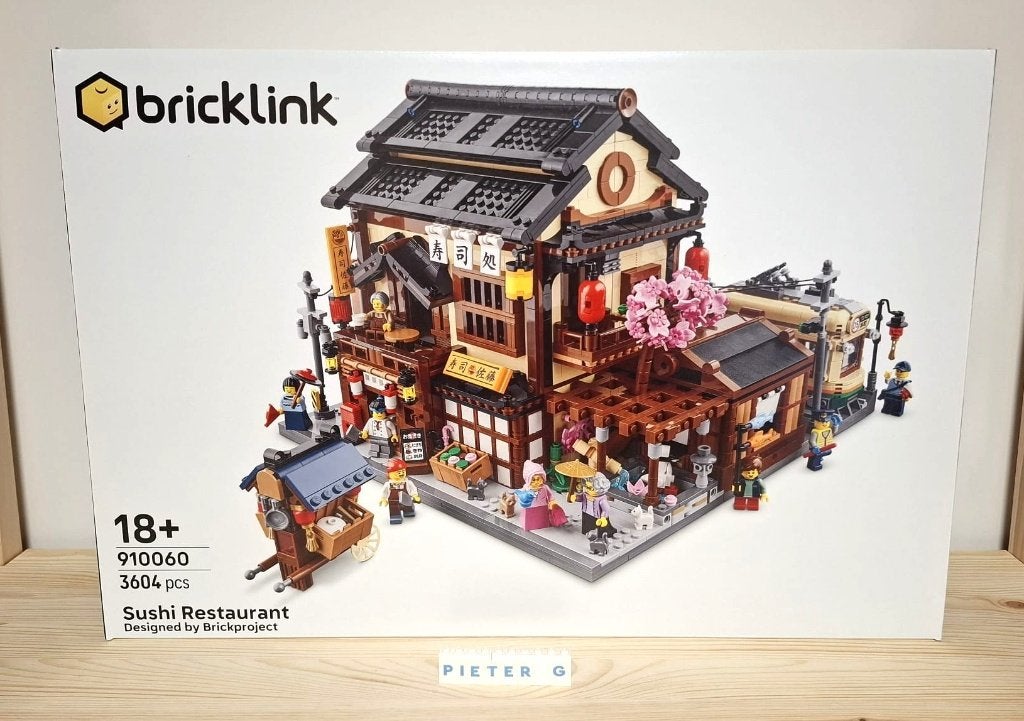 910060 - Lego Bricklink Sushi Restaurant - Nieuw & Sealed, Overige thema's, Nieuw, Ophalen of Verzenden, Complete set