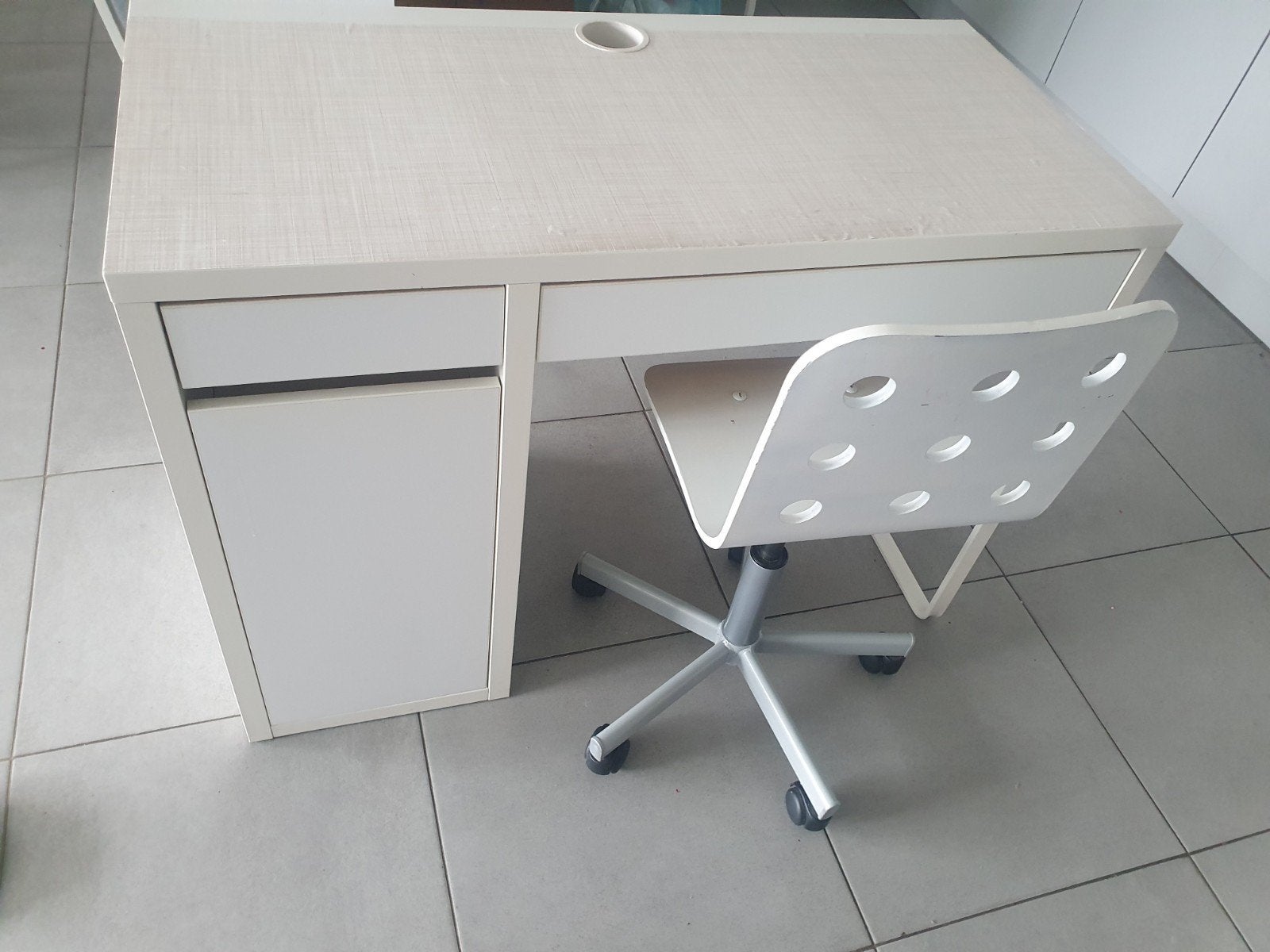 bureau ikea micke 2 stuks, Maison & Meubles, Enlèvement, IKEA